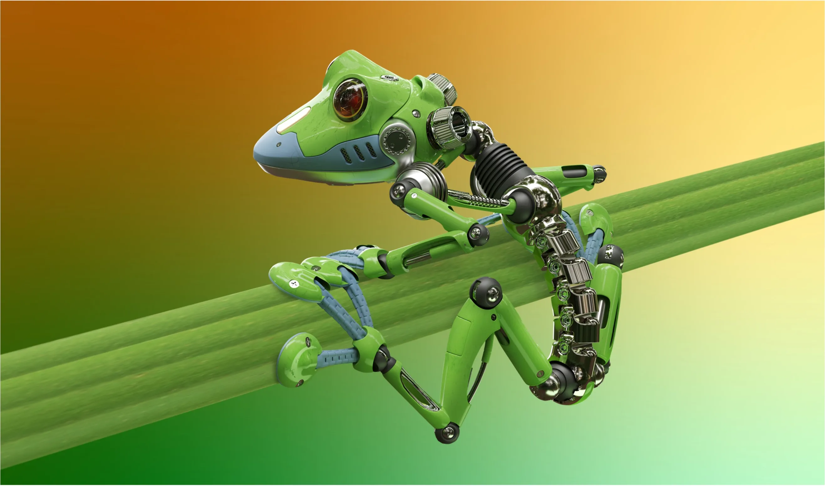 Mechanical frog